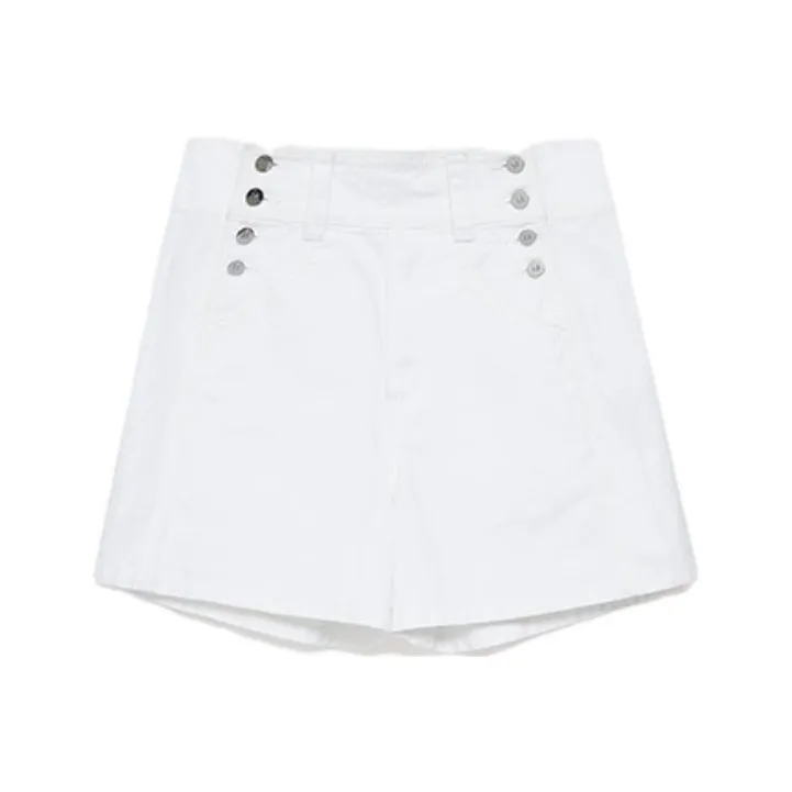 IMMI Denim Shorts Women's White-0