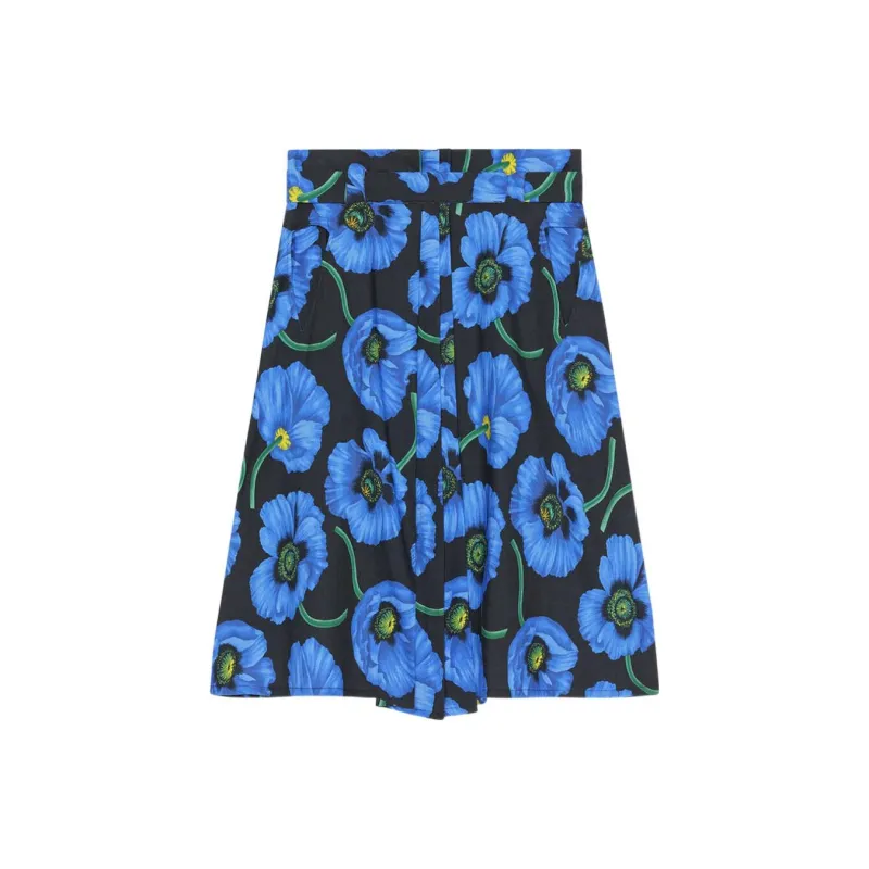 KENZO ×Nigo Collaboration FW22 Casual Long Skirt Women's Dark Blue-0