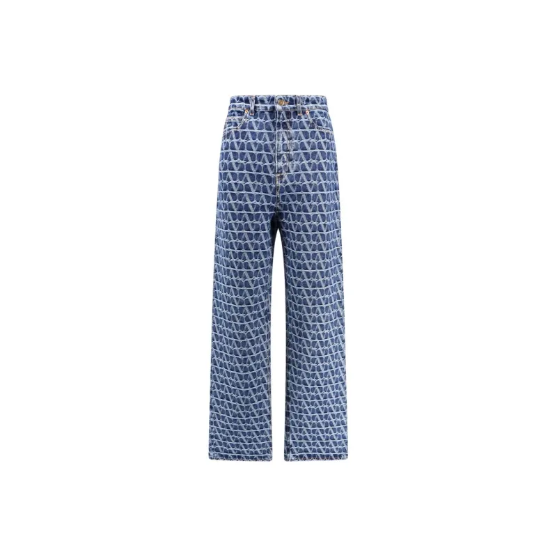 Valentino SS24 Jeans Women's Blue-0