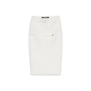 Jacquemus Casual Short Skirts Women's White
