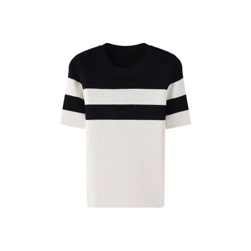 KEAB T sleeve Shirts Women's Black/White
