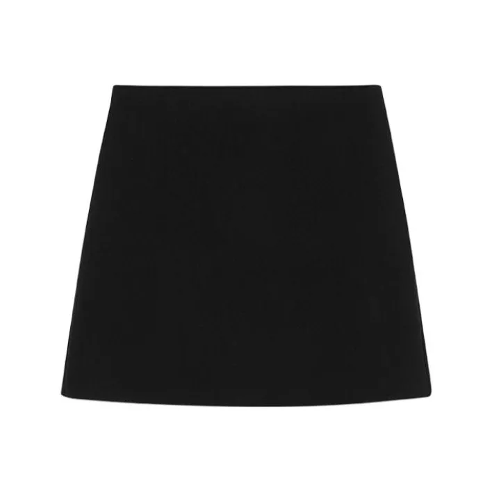 CLUB MONACO FW23 Casual Short Skirts Women's Black-0
