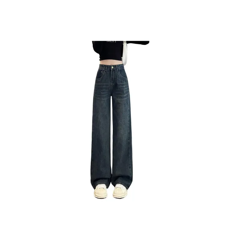Flowers In Water Jeans Women's Concrete Gray-3