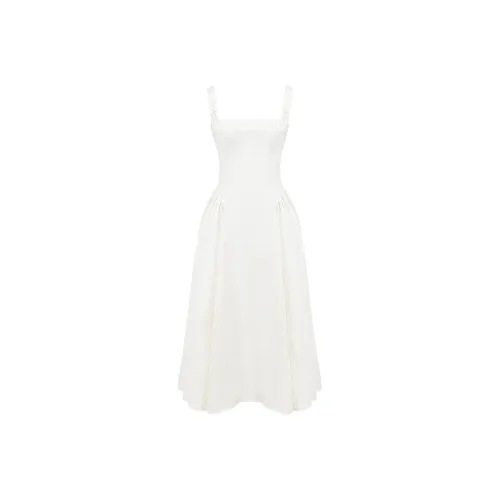 HOUSE OF CB DOROTHY Slip Dress Women's SNOWDROP/Snowflake Multicolor