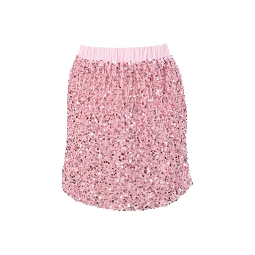 CLOUD SEASON Casual Short Skirts Women's Pink