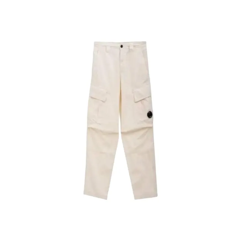 C.P.Company Cargo Pants Men's White-0