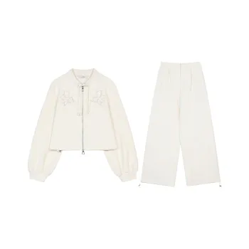ELF SACK Casual Suit Women's Fantasy White