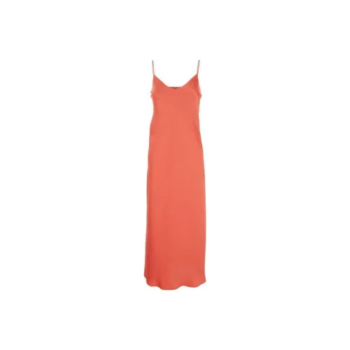 BE PLAIN SS25 Slip Dress Women's Orange