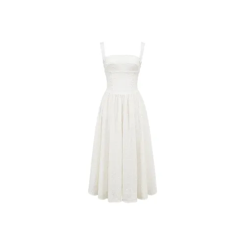 HOUSE OF CB VIVIEN Slip Dress Women's SNOWDROP/Black Goat Cashmere