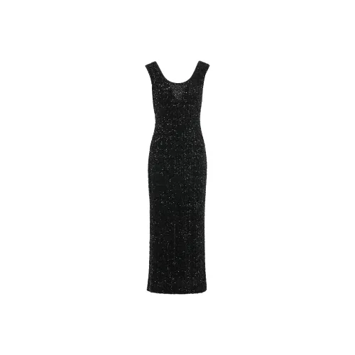 BESIONIA SS25 Sleeveless Dress Women's Black