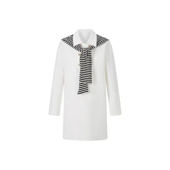 HERLIAN Long Sleeved Dress Women's White