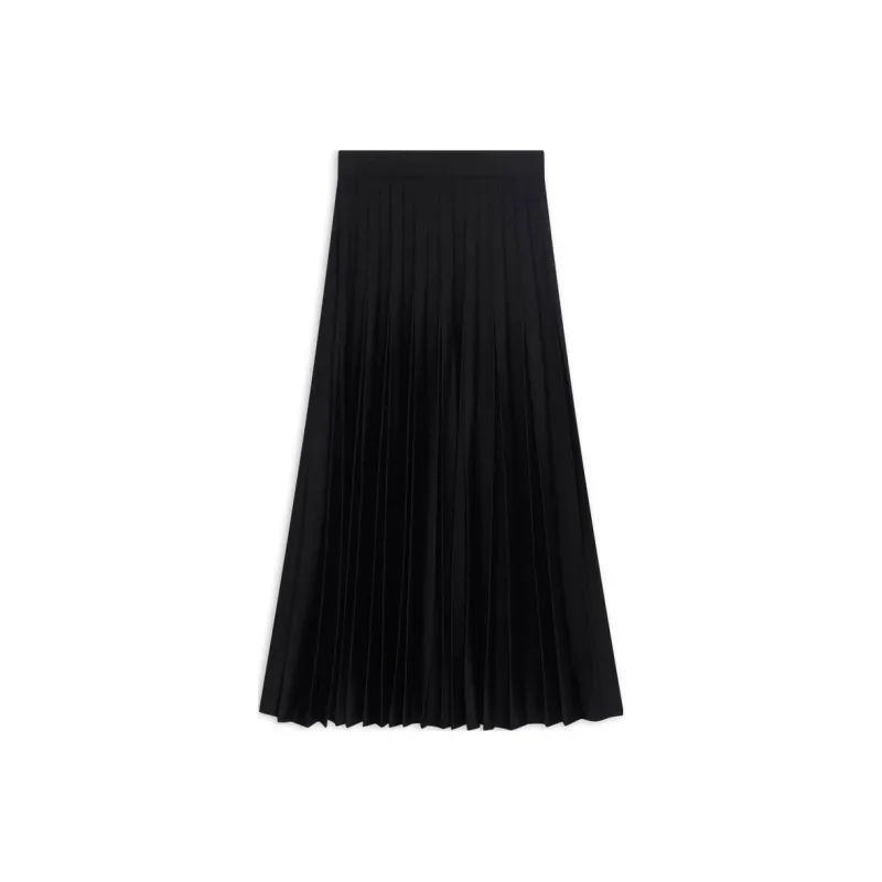 Balenciaga Casual Long Skirts Women's Black-0