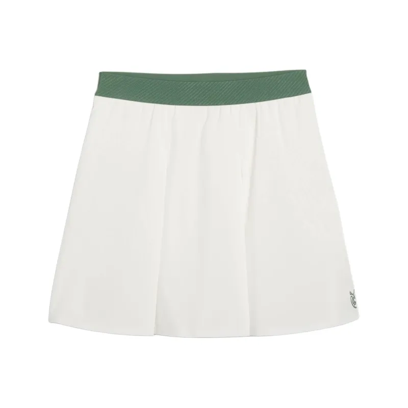 PUMA x QGC Collaboration Casual Short Skirts Women's Warm White-0