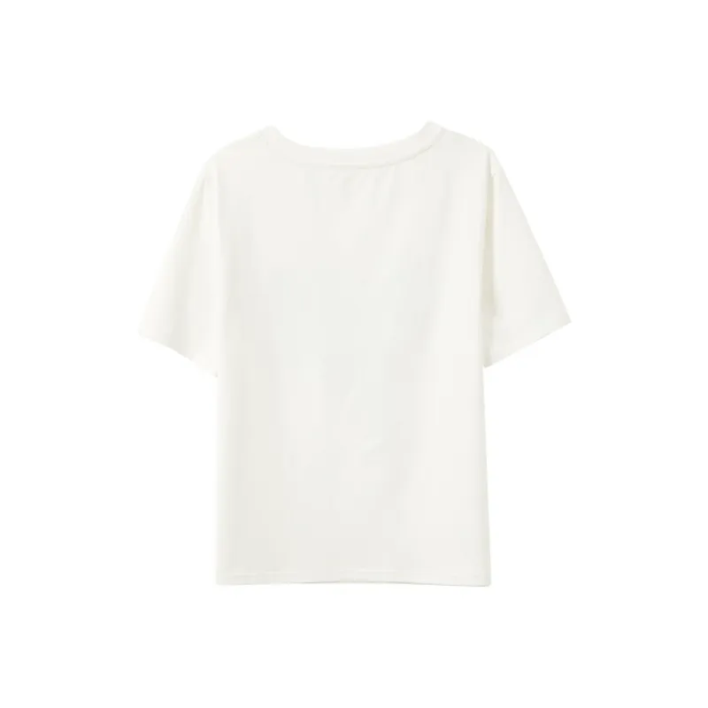 3COLOUR T Shirt Women's Cloud White-1