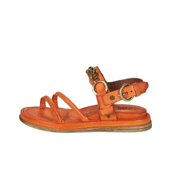 AirStep POLA CHAIN One Strap Sandals 4cm Women's Orange