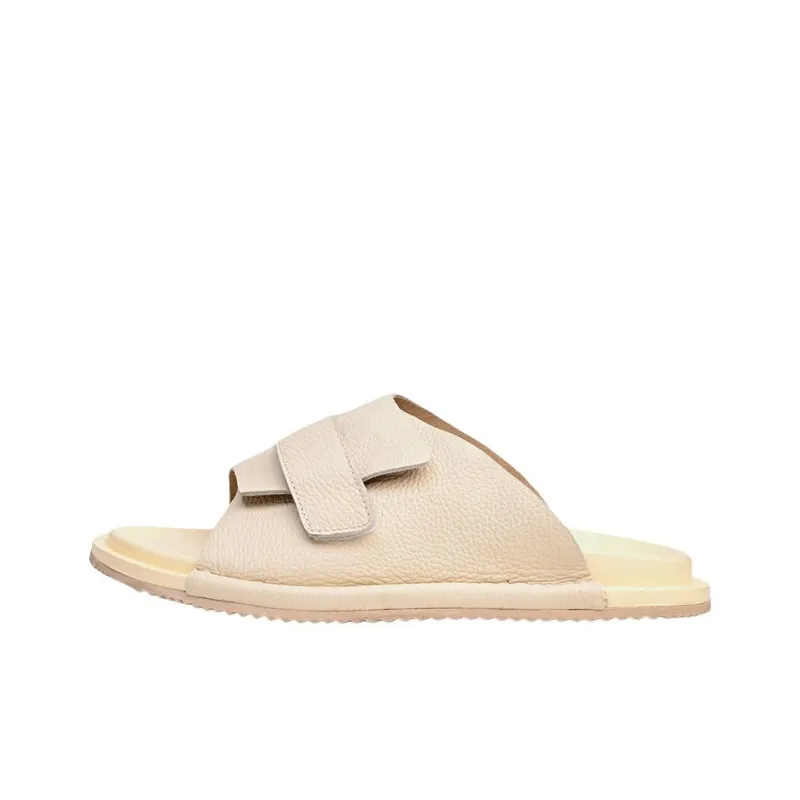Brounvanm Slide Slippers Men Black/White-1