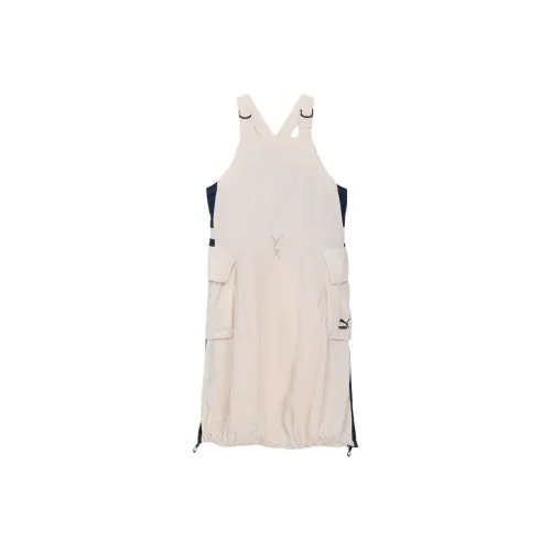 PUMA T7 Slip Dresses Women's High Mountain Snow