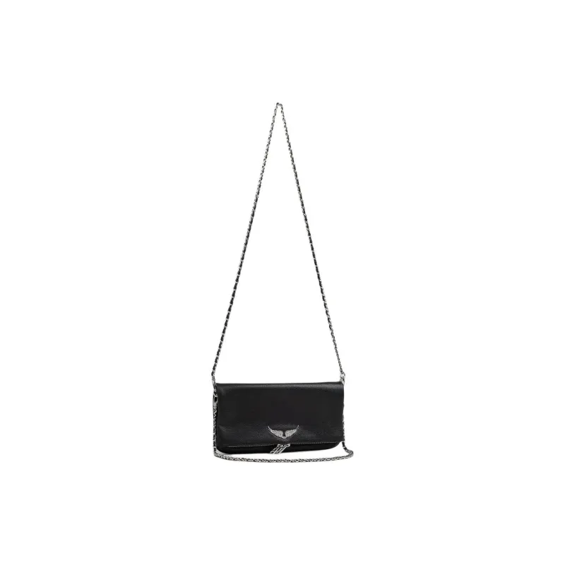 Zadig & Voltaire Rock Logo plaque Shoulder Bag-3