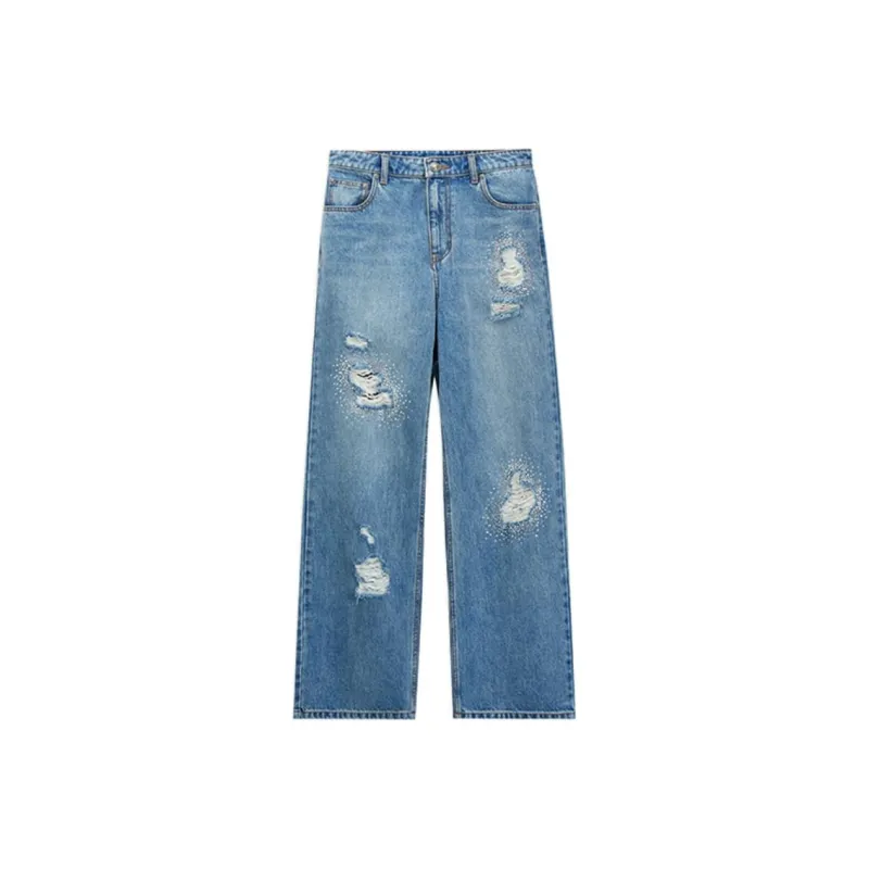 Ed Hardy FW24 Jeans Women's Indigo-0