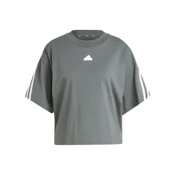 Adidas Clothing T Shirts Women's Gray