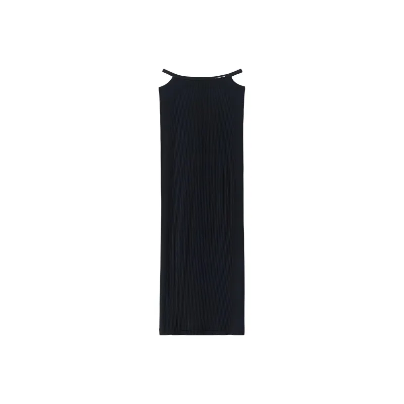 Alexander Wang Cut-Out Ribbed Maxi Skirt-0