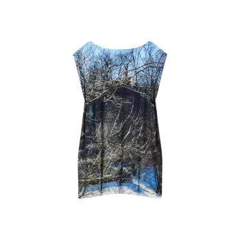 Agnes B. All over Graphic Print T shirt
