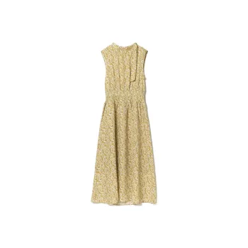 Beams Sleeveless Dress Women's Mustard