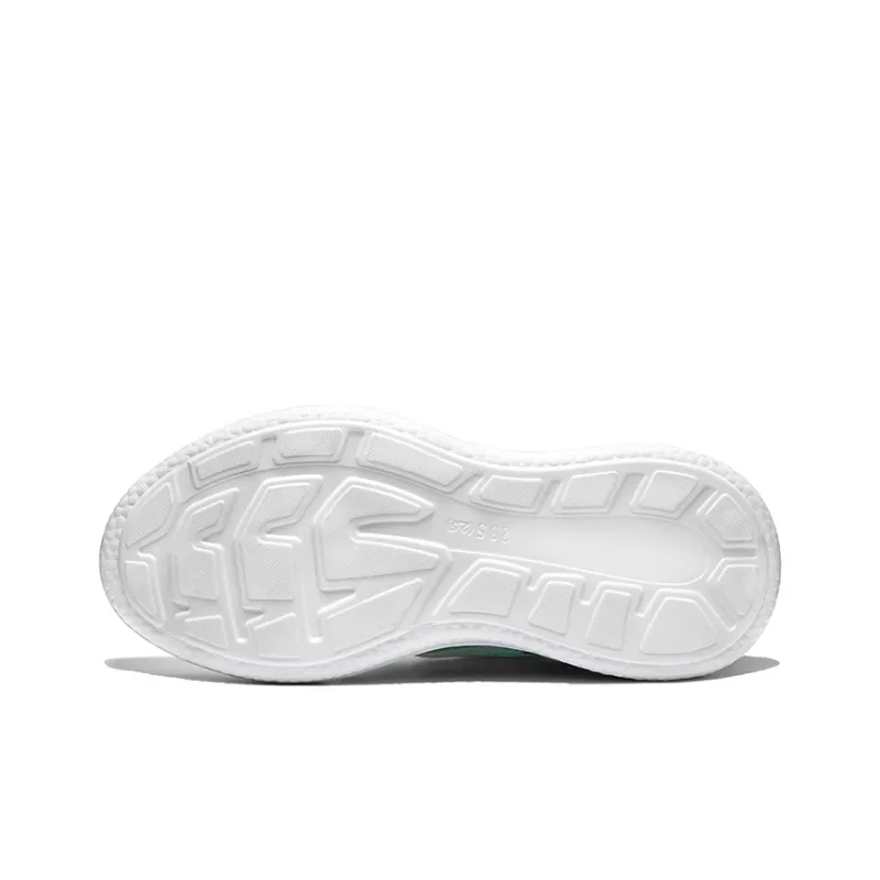 Warrior Cushioning, Slip Resistant, And Abrasion Resistant Low Top Casual Running Shoes Women's White Orange-4