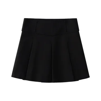 THE SEA LIFE Casual Short Skirts Women's Black Mage