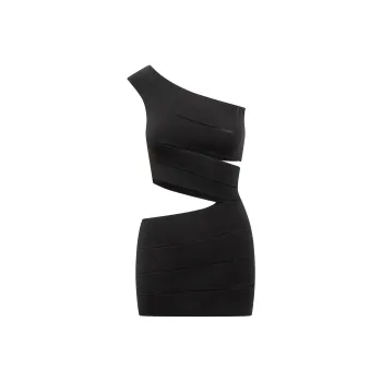 DSQUARED 2 Bandage Knit Midi Dress