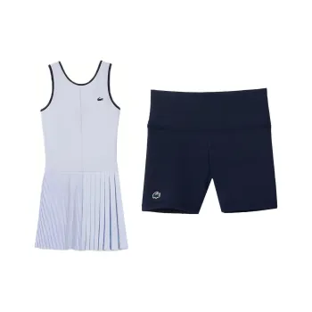 LACOSTE Skirt Set Women's Light Blue