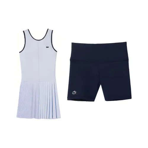 LACOSTE Skirt Set Women's Light Blue