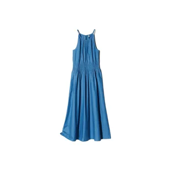 UNIQLO Sleeveless Dress Women's Lake Blue
