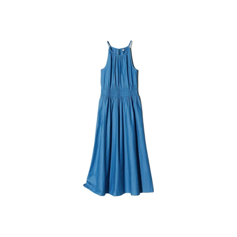UNIQLO Sleeveless Dress Women's Lake Blue-0