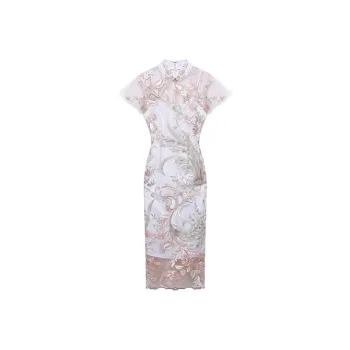 JINYE ORIENTAL Cheongsams Women's Champagne