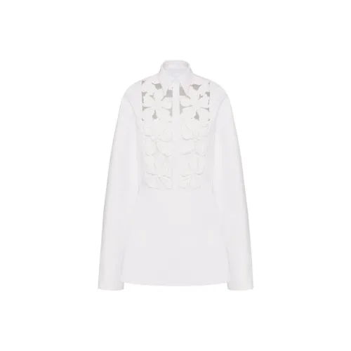 Valentino SS24 Long Sleeved Dress Women's White
