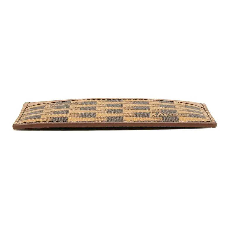 BALLY Monogram Leather Cardholder-3