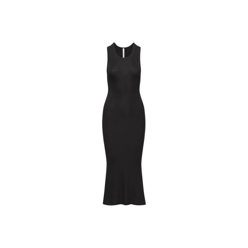 ARITZIA The Group By Babaton Luxe Lounge Quiet Dress Sleeveless Dress Women's BLACK/Black-0