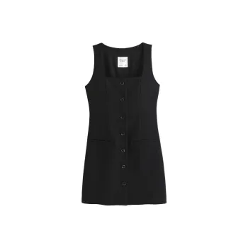 Abercrombie＆Fitch Sleeveless Dress Women's Black