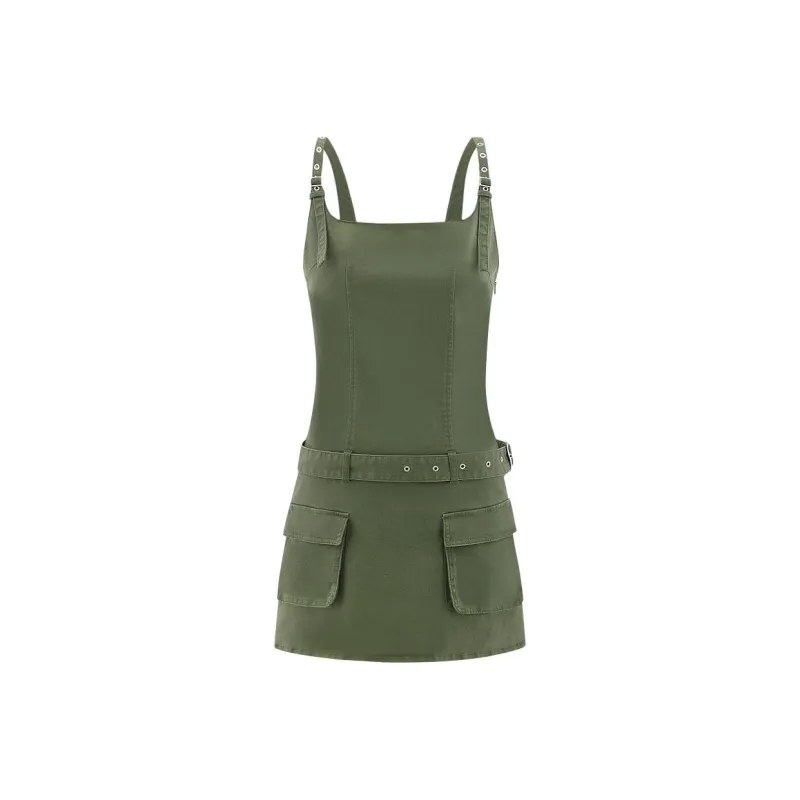 MOUSSY Sleeveless Dress Women's-0