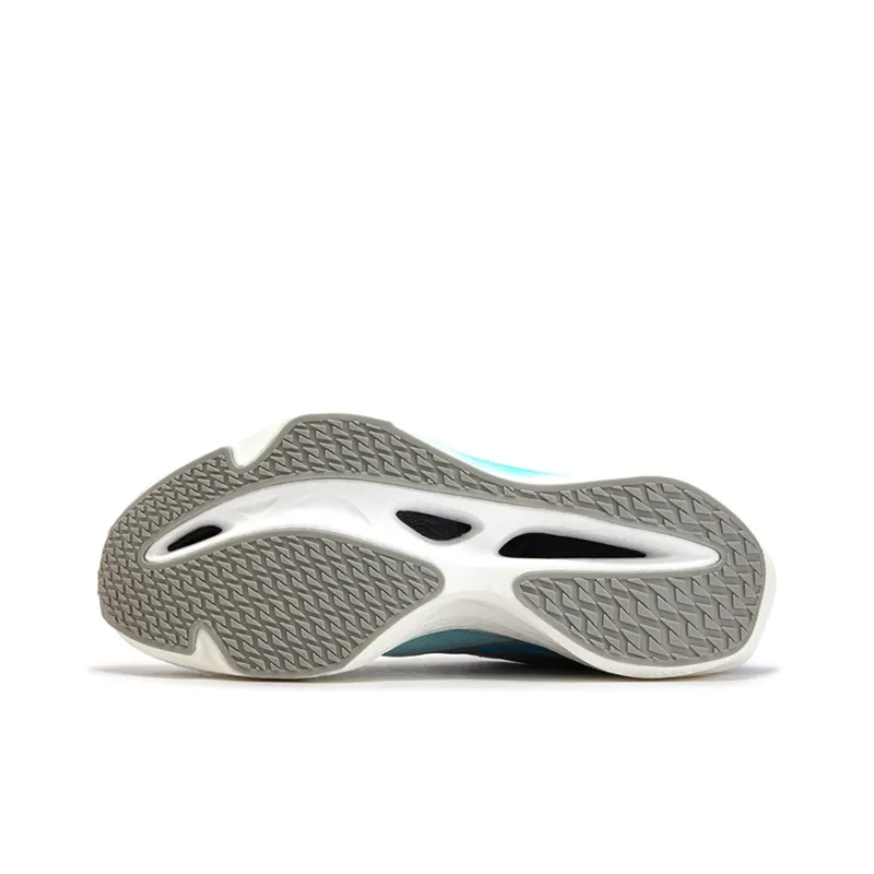 361° Flame 3 ET Cushioning, Slip Resistant, And Abrasion Resistant Low Top Casual Running Shoes Unisex Gray Blue-4