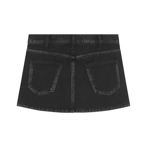 WE11DONE FW23 Denim Short Skirts Women's-3