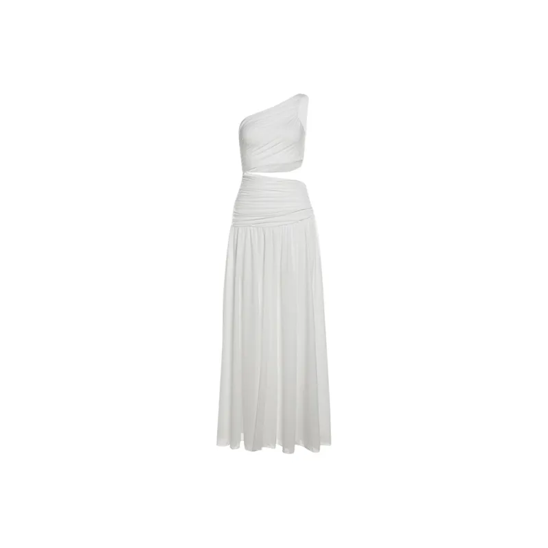 PLANE DRIFT Sleeveless Dress Women's White-0