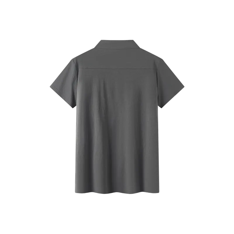 Red bean Polo Shirts Men-11