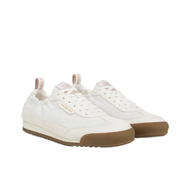 SAM EDELMAN IRENE Abrasion Resistant Low Top Casual Shoes Women's Ecru-3