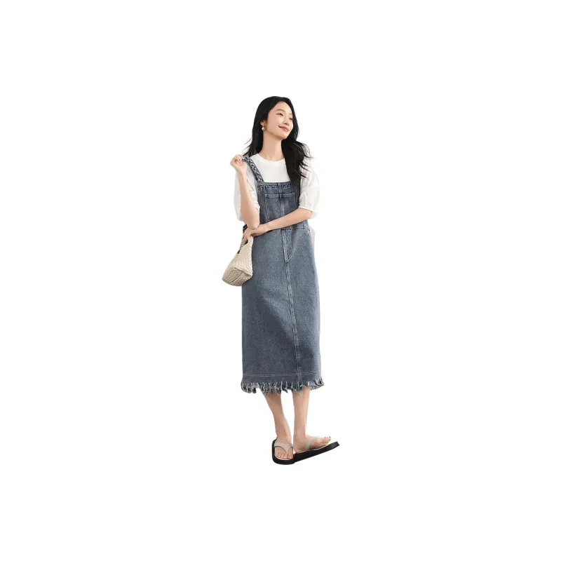 TOUCH Sleeveless Dress Women's Light Blue-0
