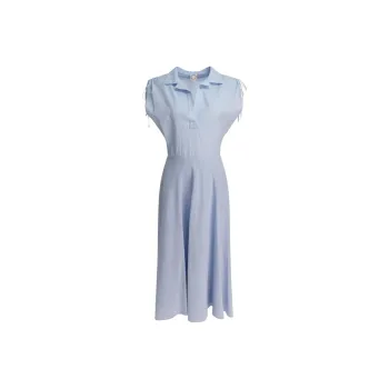 INES DE LA FRESSANGE Sleeveless Dress Women's Light Blue