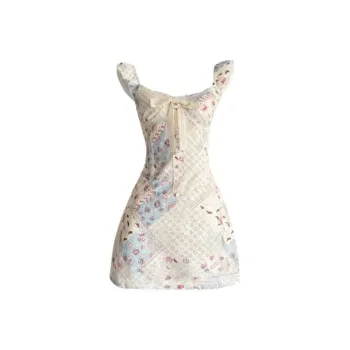 AFGGD Sleeveless Dress Women's Multicolor