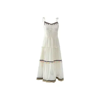 PUREIDOL Slip Dress Women's White