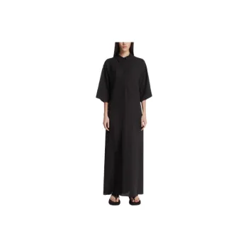 THE ROW Long Sleeved Dress Women's Black